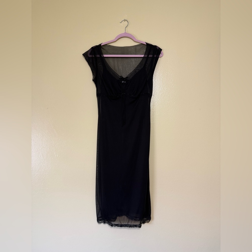 Vintage Black Mini Dress